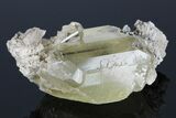 Yellow Barite Crystal Cluster - Linwood Mine, Iowa #176026-2